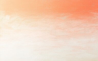 Fototapeta premium Soft gradient of warm orange and light cream colors blends seamlessly across a textured background during sunset hours