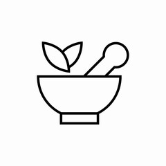 herbal medicine icon sign vector