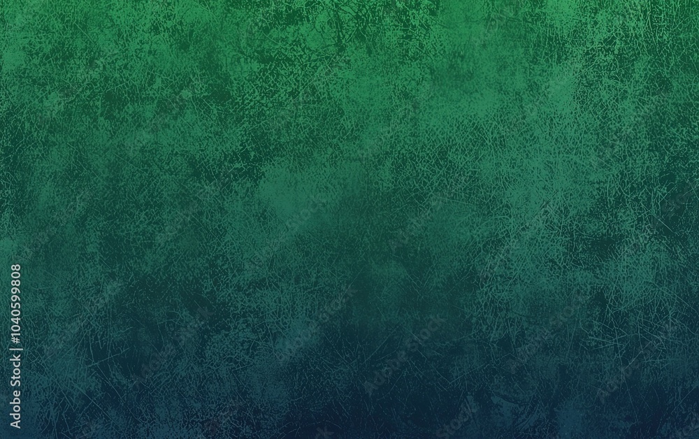 Poster a textured green background with gradient tones creating an abstract atmosphere suitable for various