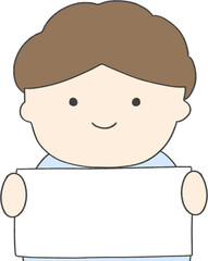 사람 응원 플랜카드