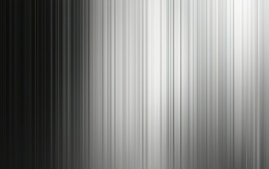 Obraz premium Vertical lines creating a gradient effect in shades of black, white, and gray, presenting a modern artistic background for various uses
