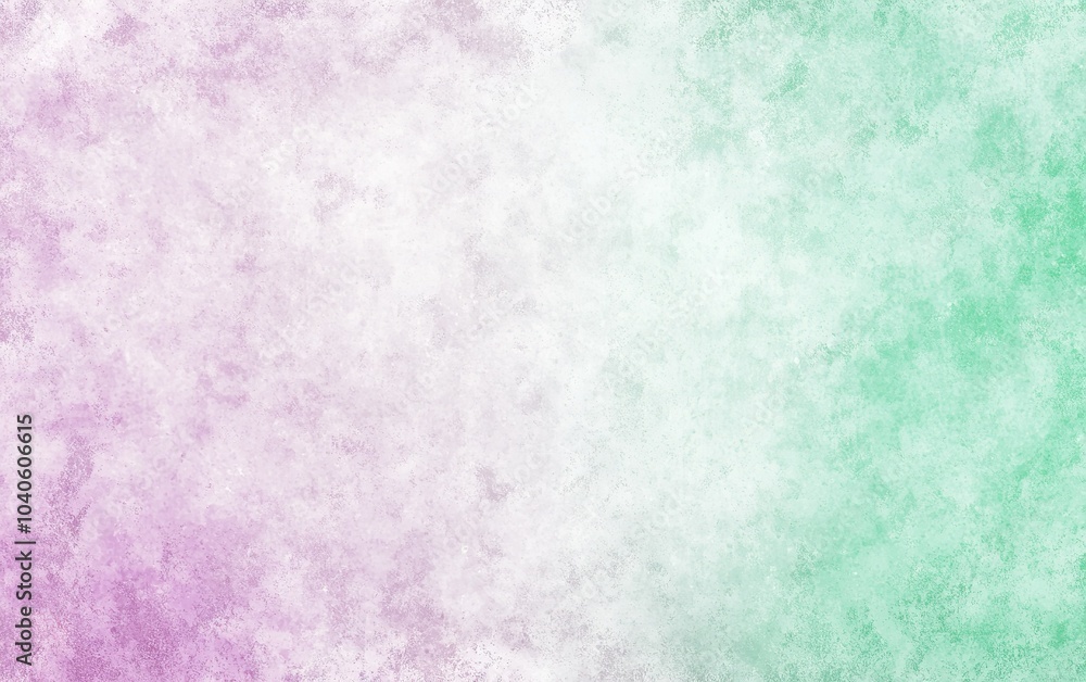 Poster soft pastel background with blended shades of purple and green creating a calming and abstract visua