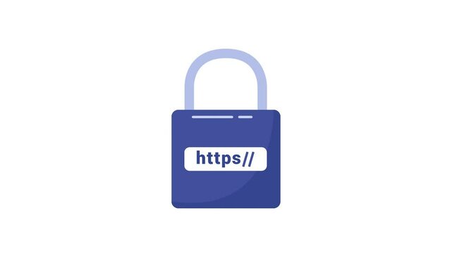 https icon animation for video motion graphics