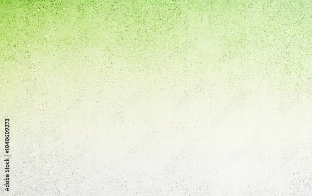 Poster A soft gradient of green and white colors blends seamlessly, creating a calming background suitable for various design projects