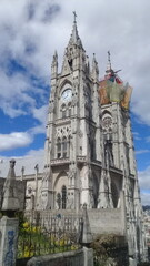 Fototapeta premium Iglesia Basílica de Quito