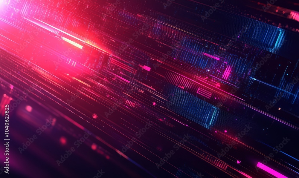 Poster cyber security for business and internet project. abstract futuristic background. hi-tech business p