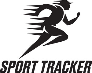 A vector logo for a sports brand