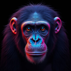 portrait of a monkey