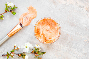 A ready-made mask for the face and body is made at home, from products that are available at home,