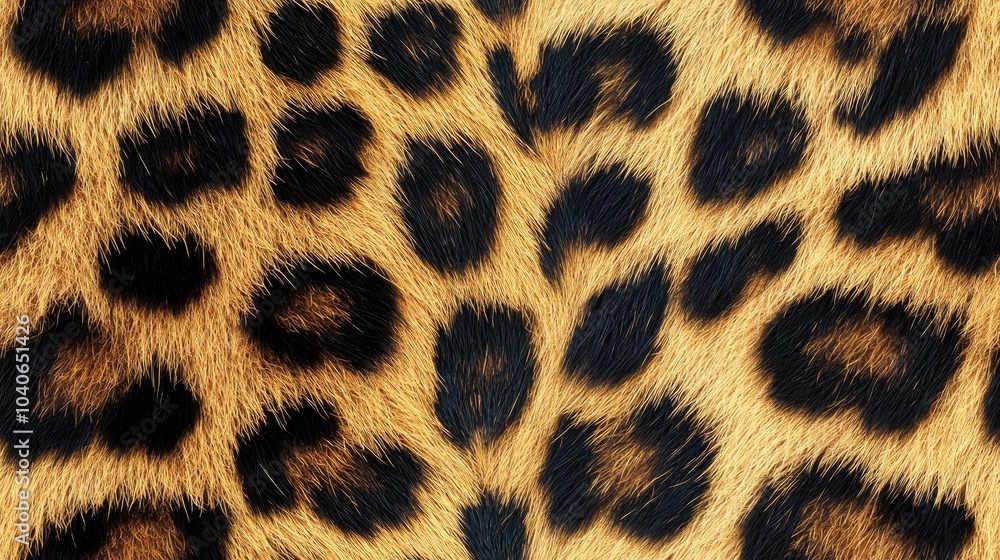 Poster leopard skin pattern texture stylish print