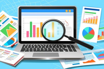 Analyzing SEO results, Analyzing website audits, Analyzing search report data