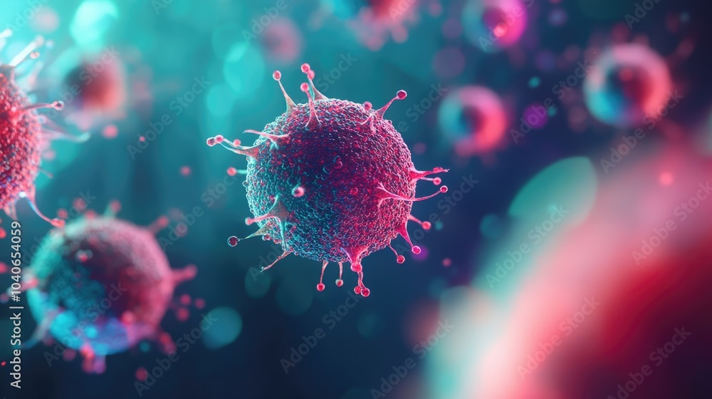 Poster reflections from electron microscope tiny bacteria and viruses captured by the lens a glimpse into t