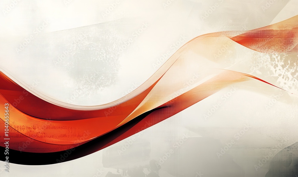 Poster abstract composition with place for text]
