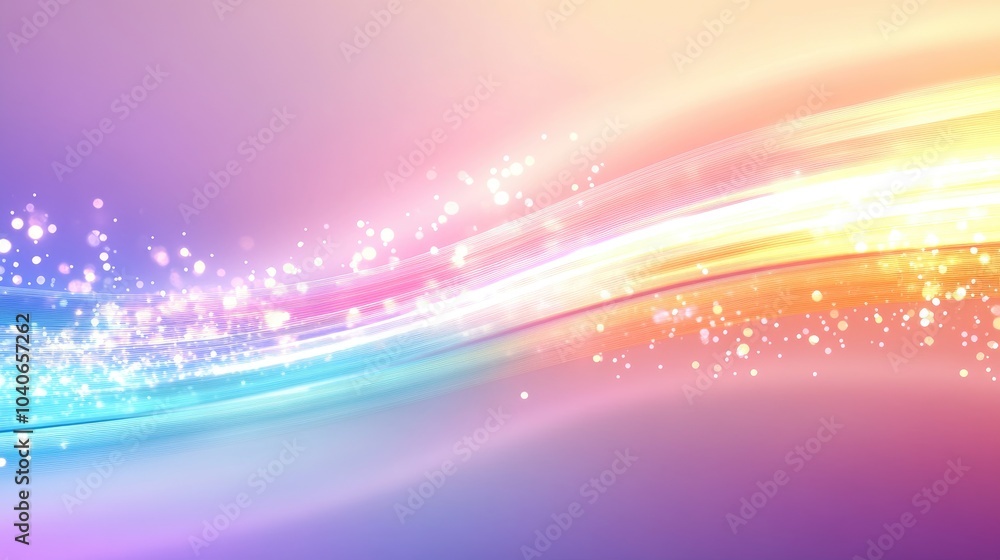 Poster optical fiber light beams abstract background horizontal web header spectrum angle straight fragment