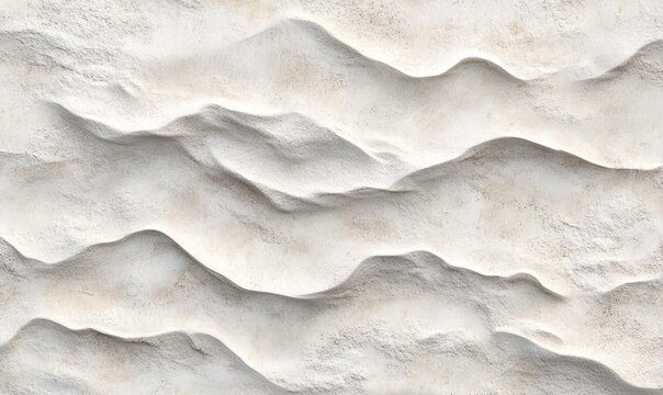 seamless white sandy beach or desert sand dunes texture overlay boho chic western theme summer vacation repeat pattern background grayscale displacement bump or height map