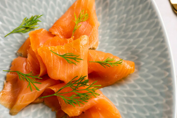 Smoked salmon