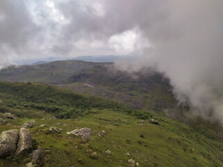 Rocks, mountains, peaks and all things natural in a state park near the city of Ouro Preto in the state of Minas Gerais, Brazil