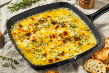 Warm Baked Fontina Cheese Dip