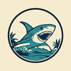 Great White Shark Logo