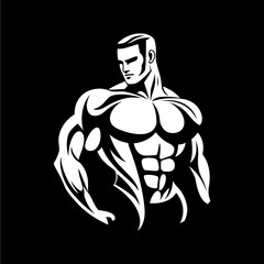 Bodybuilder Logo