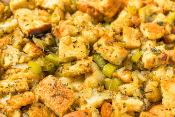 Homemade Thanksgiving Turkey Stuffing Dressing