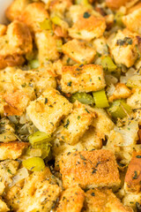 Homemade Thanksgiving Turkey Stuffing Dressing