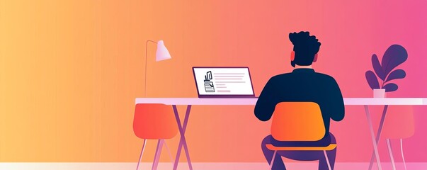 Startup founder hosting a webinar, teaching business strategies to aspiring entrepreneurs