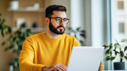 Startup founder hosting a webinar, teaching others about startup strategies and entrepreneurship