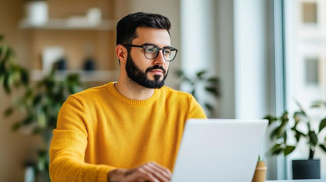 Startup founder hosting a webinar, teaching others about startup strategies and entrepreneurship