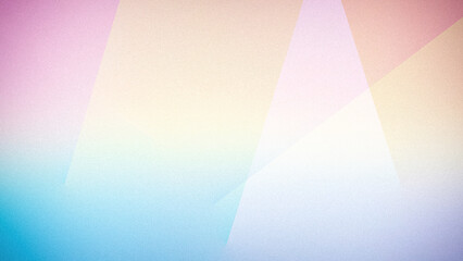 Soft pastel abstract gradient with a delicate blend of pink, blue, yellow, and purple hues, featuring a grainy texture. Perfect for 4K backgrounds, wallpapers, and creative designs