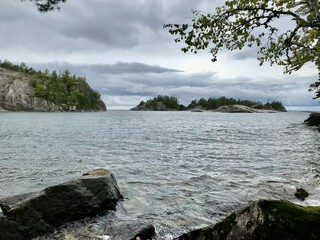 Lake Superior 
The Eastern Shoreline