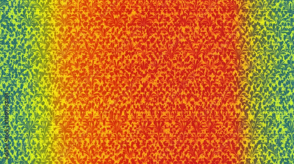 Poster abstract gradient background with a repeating pattern of small, irregular shapes in shades of blue, 