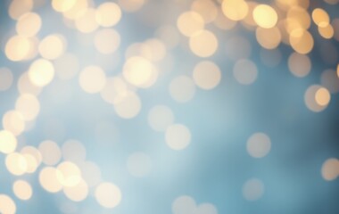 Obraz premium Golden bokeh lights with soft blur