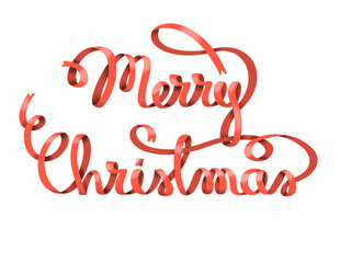 Merry Christmas Ribbon