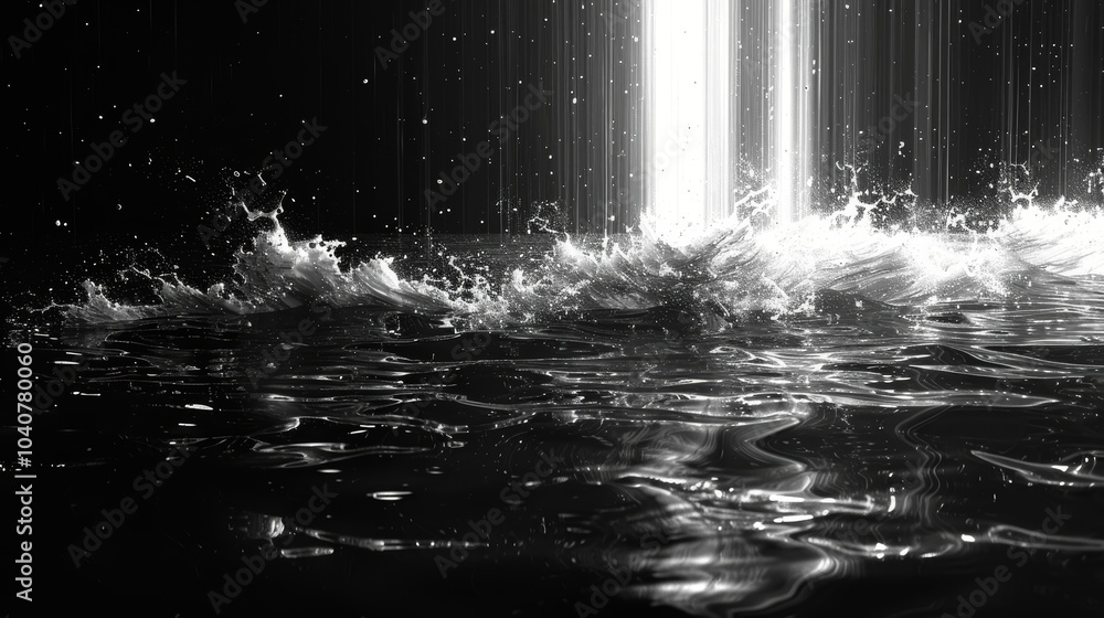 Poster abstract vhs glitch texture digital noise background with pixelated distortion effect