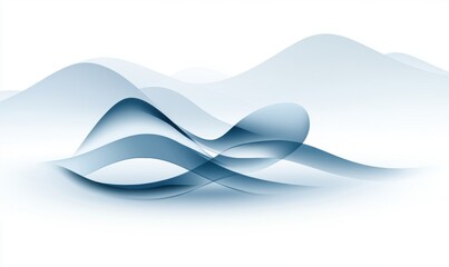 Abstract mountain background vector - Abstract