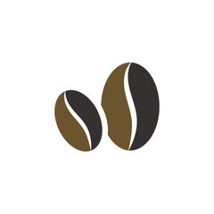 Coffee beans Logo Template vector icon design