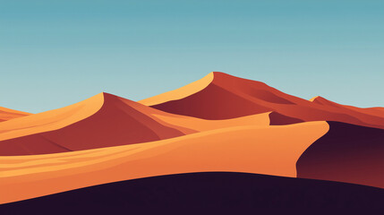 Desert landscape background