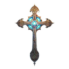 Cross Icon Design Isolated