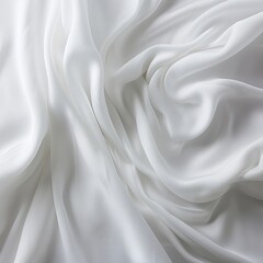 Fototapeta premium White Satin Cloth Texture Background