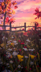 Fototapeta premium autumn in the city