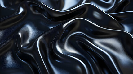 Fototapeta premium Abstract Black Leather Background