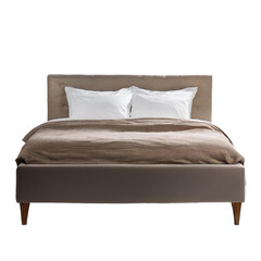 Bed, isolated on white background