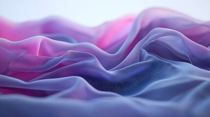 Obraz premium Soft Fluid Shapes with Pastel Gradients Background