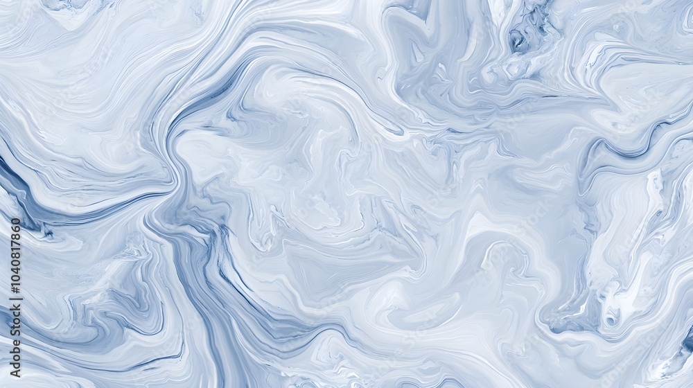 Poster swirling abstract patterns with fluid lines