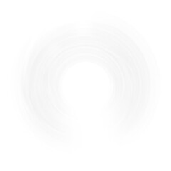 Obraz premium White Glowing Circles with Twirl Effect PNG