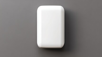 3D automatic hand dryer with a sleek white design, mounted on the wall, hand dryer, modern bathroom technology