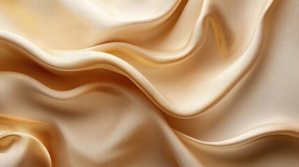 Obraz premium Elegant Beige Silk Fabric Texture for Luxury Backdrop