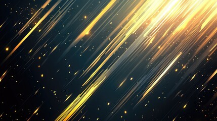 Fototapeta premium Shimmering Abstract Background with Luxurious Gold Effects