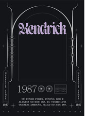 Kendrick Lamar Tshirt template
